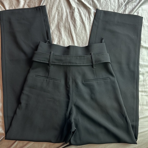 Aritzia / Babaton high rise black straight leg dress pant size 8 - Picture 5 of 5